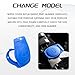 QKYS Windshield Washer Reservoir Caps, Tank Bottle Cap Cover Replacement, 3Q0955455 Wiper Fluid Cap, Car Accessories Windshield Washer Compatible with Audi, VW, Porsche Cayenne 2003-2018 (1PCS)
