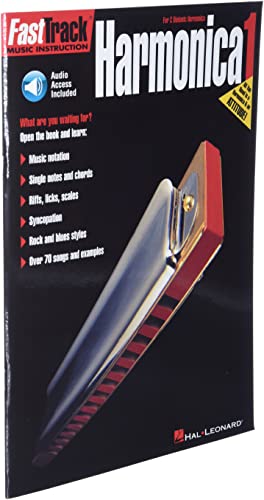 Hal Leonard 695407 Fasttrack Harmonica Method thumb #2