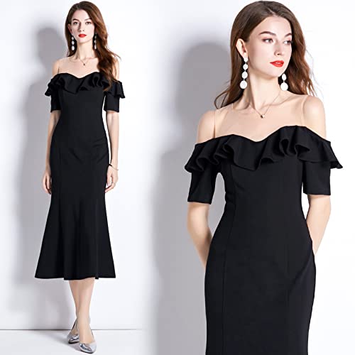 Robe sirène été pour femme élégante et chic en soirée de bal ou cocktail chic