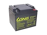 Nennkapazität 45Ah Akku kompatibel PE12V40 AGM Blei Battery 12V 45ah wie 40Ah wiederaufladbar VDs