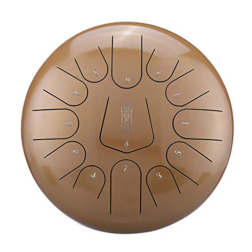Steel Tongue Drum 13 notas 12 pulgadas con bolsa miniatura 2