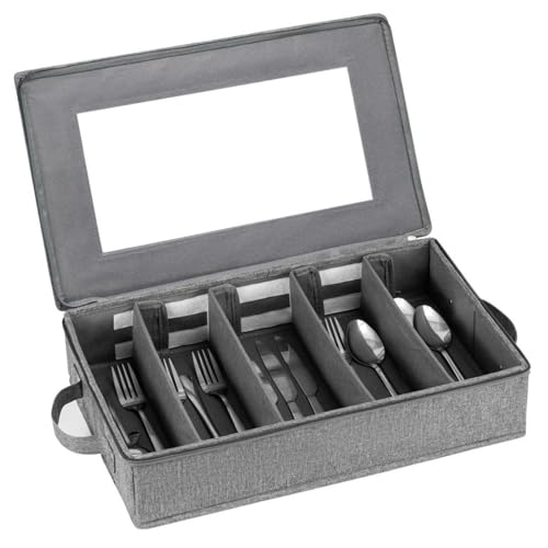 Boîte de rangement pour couverts et argenterie fine haute protection