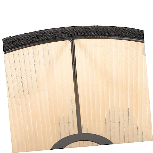 Image of Bamboo Drum Lamp Shade Decorative Printed Lamp for Pendant Light for Restaurant Lighting and Home Decor Stylish Accent