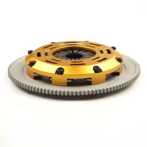 AdlerSpeed Racing Single Disc Clutch Kit & Flywheel Compatible with Honda Acura Integra B18 B20 B16 B-Series Standard WT