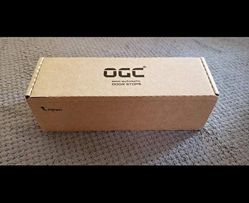 Miniatura 7 de OGC Topes de puerta semiautomáticos fáciles de 6 pulgadas, tope de puerta de 6 pulgadas con goma ajustable en altura (níquel satinado)