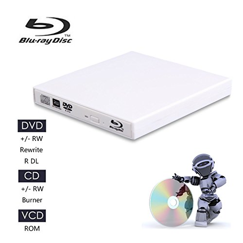 Juanery——External Blu-ray CD Drives，USB 2.0 Blu-ray DVD CD Drive BD - ROM DVD Player For PC Computer Various Brands Of Desktop, Laptop, Super Notebook and So On