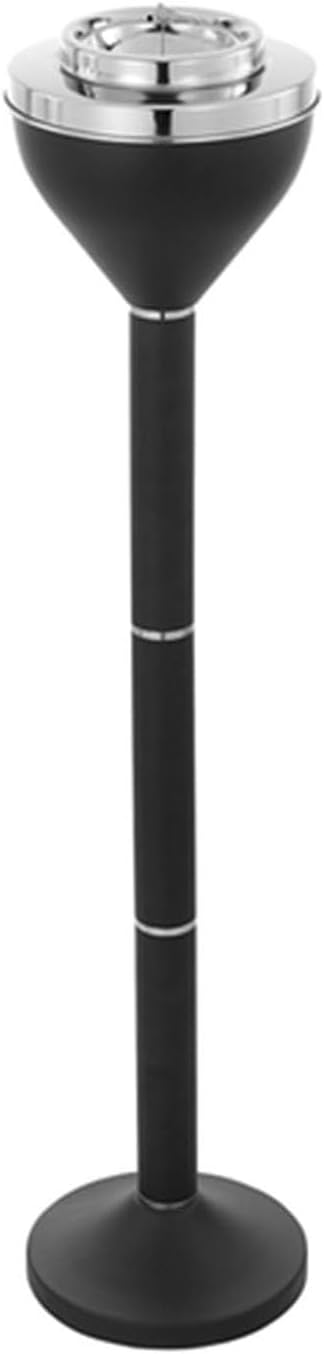 Outdoor Stainless Steel Floor Standing Ashtray with lid,Adjustable cigarette butt receptacle, Cigar Container Ash Holder with Weighted Base,Cigarette Butt Receptacle Disposal(Red)