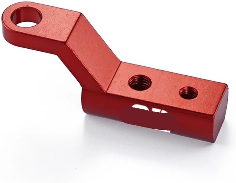 Compatible with for NMAX 125 155 for NMAX125 for NMAX155 Motorcycle Mirror Bracket Expander Rearview Extension Holder Stem Extender(RED)
