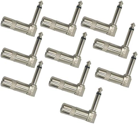 Amazon.com: Devinal 1/4 inch Mono Plugs, Replacement 6.35mm TS Solder ...