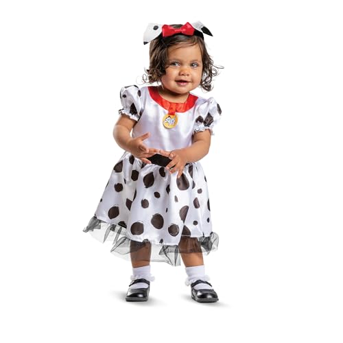 Disguise Disney 101 Dalmatians Dress Up for Girls Officially Licensed - Image 3