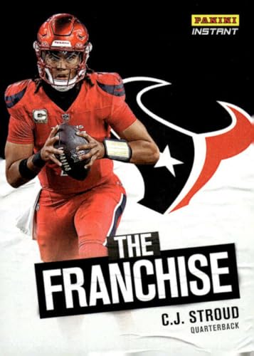 CJ STROUD 2024 Pa nini Instant The Franchise Collection PR:319#9 NM-MT Football Texans