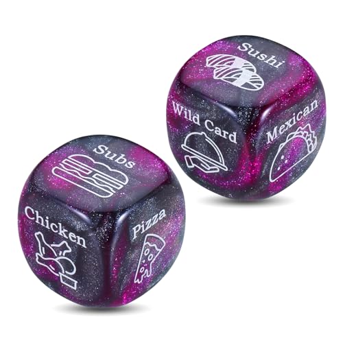 Boyfriend 5 Senses Gifts Valentines Gifts for Him Her Food Dice Funny Date Night Gifts for Adults Gag Gifts Funny Adult Anniversary Valentines Gifts for Women Men Boyfriend Him