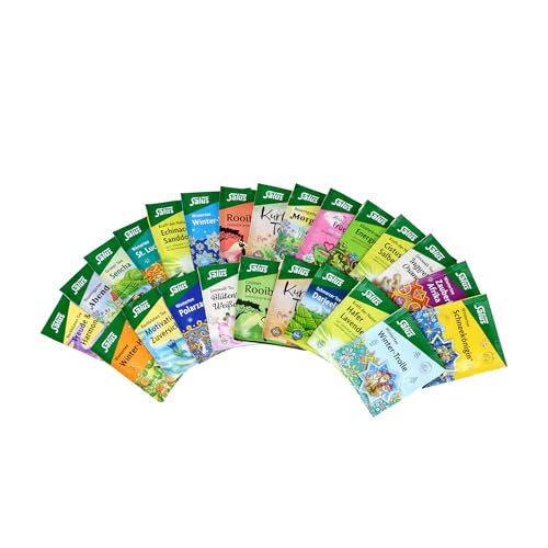 Tee-Adventskalender von Salus – 1er Pack mit 24 Teesorten