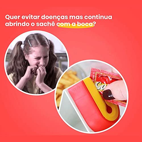 Abridor de Sachê Clássico Cortador De Embalagens Khort