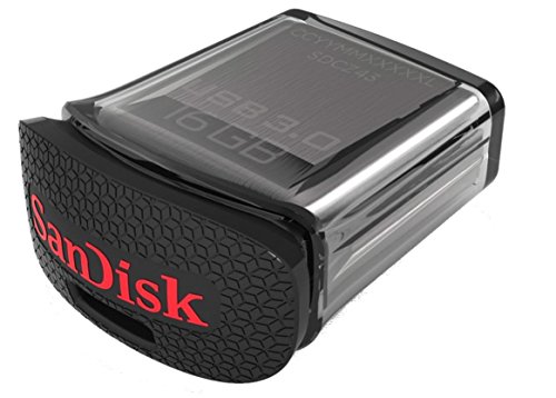 SanDisk Ultra Fit Unità Flash USB 3.0 da 16 GB, Fino a 130 MB/s Velocità di...
