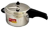 Prestige PRSS4 Pressure Cooker, 4-Liter, Silver