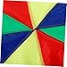 Milisten Rainbow Umbrella Teaching Gymnastics Parachutes for Kids Field Day Games Tent Kindergarten Play Props