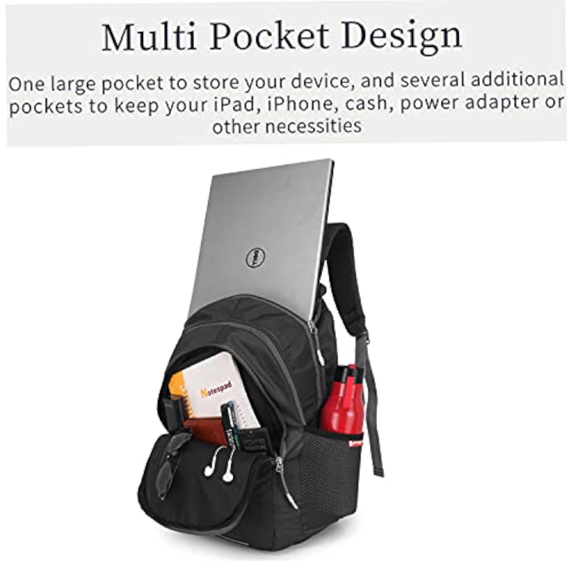 Lightweight School Backpack for Boys & Girls, Casual Design