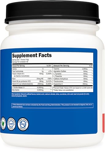 Image of Nutricost Pre-X Xtreme Pre-Workout Complex Powder (Watermelon) 60 Serv