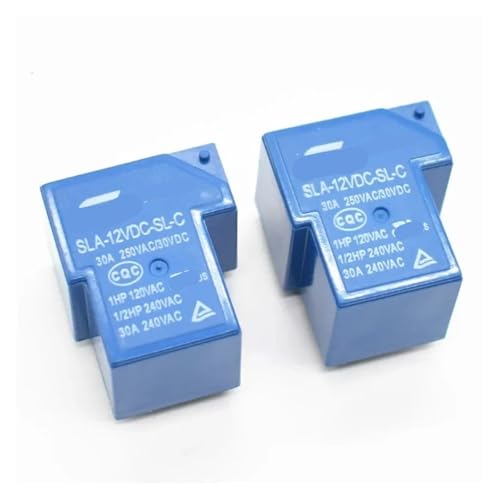 Relais SLA-12VDC-SL-C SONGLE 30A pour automatiser l'éclairage extérieur et la pompe de piscine