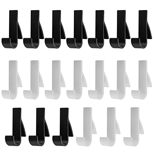 20 Stück Haken für Rundheizkörper, Handtuchhaken für Heizkörper, Handtuchhalter, Heizkörperhaken Badehakenhalter, Rundheizkörper, Heizkörper Haken für Badezimmer für Bad und Küche Toilette Cover