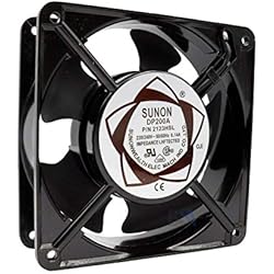 Ventilador Sunon Dp200A SUNON Ventilador 120 mm 120 x 120 x 38 DP200A.2123HSL 220 V 230 V 240 V AC 0,14 A 30,8 W Air Fan 12 cm 2 cables (+/-) Refrigeración