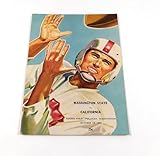 1951 California vs Washington State College Football Program 10-13-51 - College Programs