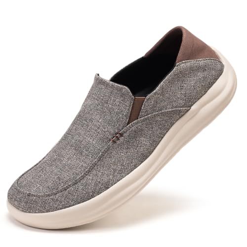 BEJINASH Men’s Slip-on Walking Shoes, Lightweight Breathable Go Walk Shoes with Arch Support,Comfortable Casual Loafers Shoes2
