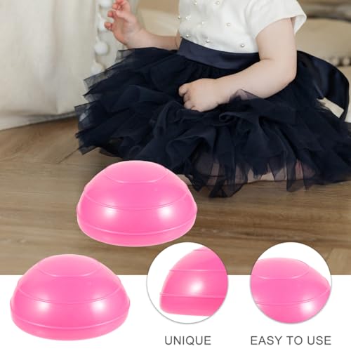 Image of UPKOCH Half Balancing Ball Exercise Yoga Ball Kids Exercise Equipment Step for Kindergarten Balance Training Semicircle Massage for Workout Fitness and Home Use
