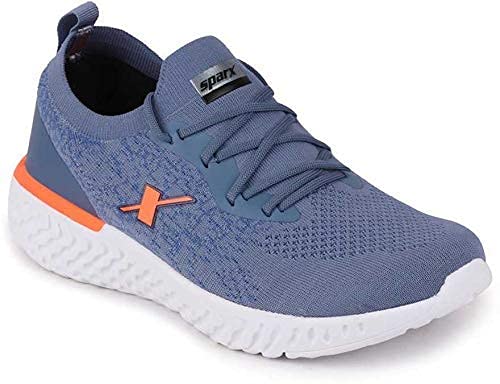 SM-443 Ice Blue White Sports Shoes 