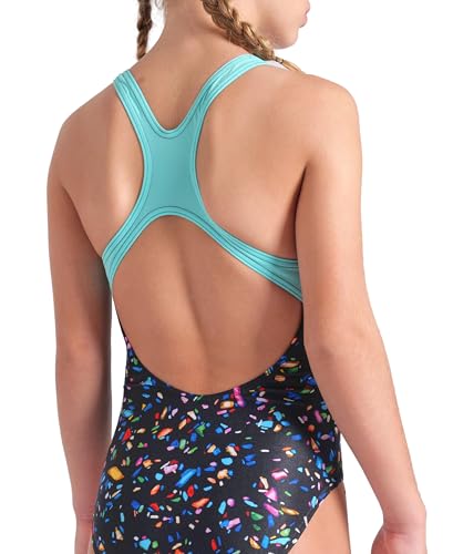 ARENA Girls Performance Confetti Swim Pro Back Athletic One Piece Swimsuit3