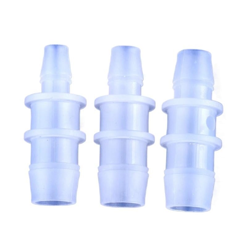 Conectores directos reductores de pagoda de polipropileno de 5 a 200 piezas de 14,2 mm, 15,8 mm a 7,9 a 14,2 mm, for sistema de riego, juntas de manguera, adaptadores for tanque de acuario(14.2x9.5mm,