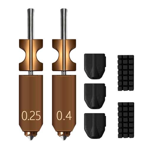 2.0 �o�[�W���� 0.25MM 0.4MM �I���W�i�� AD5X �m�Y���L�b�g Flashforge Adventurer 5X 3D �v�����^�[ Hotend �������M�u���b�N�R���|�[�l���g �V���R���\�b�N�X3�ƃm�Y�����C�p�[2�t�� Adventu