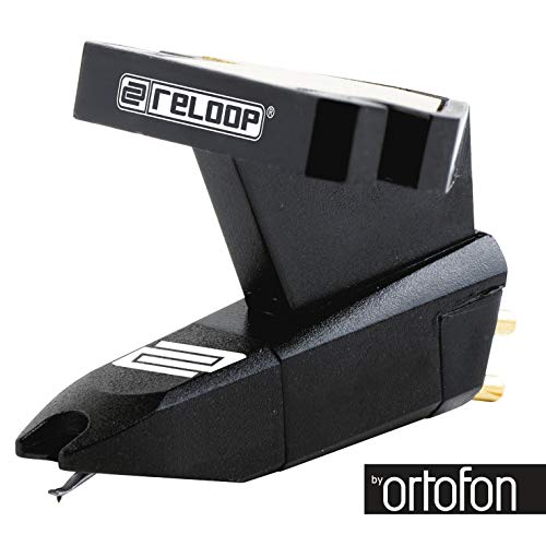 Reloop Om Black By Ortofon - Turntable Cartridge With Headshell Mounting #TOP2