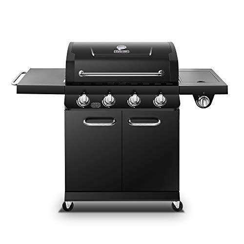 Dyna-Glo DGP483CSP-D Premier 4 Burner Propane Gas Grill, Black