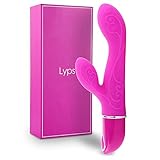 Rabbit Vibrator Dildo for Vagina - Dildo Vibrator Adult Toy - Sex Things for Couples - G Spot Vibrator Stimulator - Clit Vibrator - Sex Toy for Anal Play - Adult Toy for Couples, Men and Women