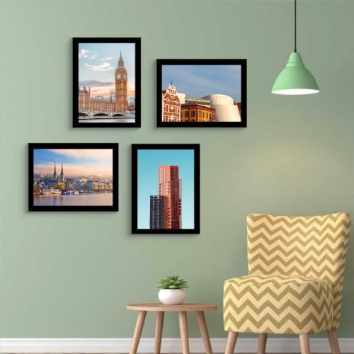 Image of LUCKYLIFE 10x14 Frame in Black for 30 x 40cm Diamond Painting Art, Gallery Frame for Wall Mounting, 2 Pack