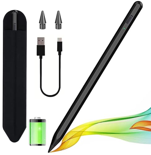 Image of Stylus Pen for iPad 2018-2026 with Palm Rejection, Apple Pencil for Pad11th /10th /9th /8th /7th /6th Gen, iPad Pro 11 /12.9 inch, New iPad Air 2026 11&13-inch(M3 /2) /5th /4th /3th Gen, iPad mini 6th /5th