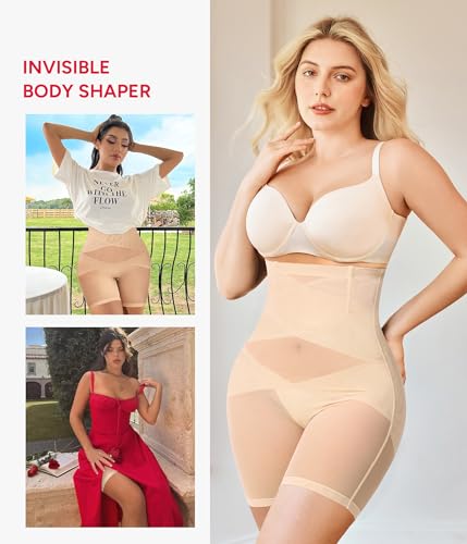 Image of Nebility Womens' Tummy Control High Waist Trainer Body Shaper