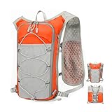 Chaleco de hidratación para correr, chaleco de hidratación ajustable con rayas reflectantes, mochila de hidratación para exteriores, para correr, senderismo, montañismo, correr, equitación, deportes