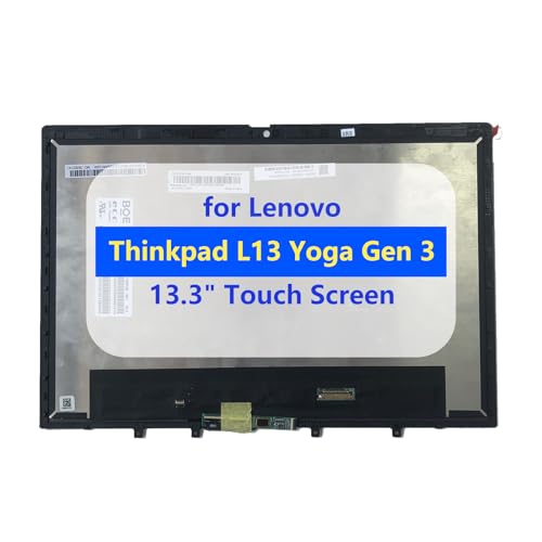 D-KXCPELE Replacement for Lenovo ThinkPad L13 Yoga Gen 3 Type HD LCD Panel Screen Laptop 5M11F25316 5M11F25317 5M11F25318 5M11F25315