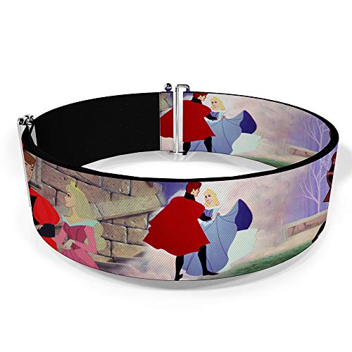 Disney Belt, Cinch Belt Sleeping Beauty Prince Scenes, 3.0 Inch Wide, Adjustable2