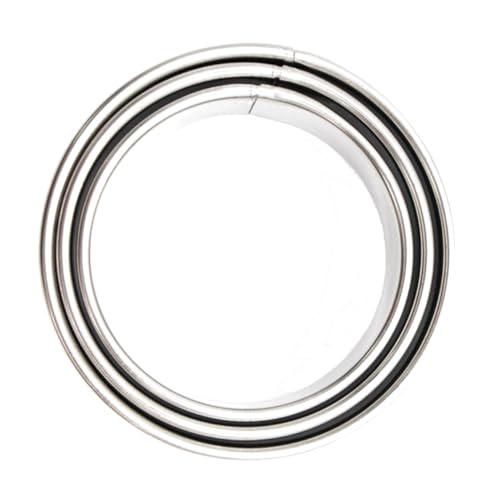 PRETYZOOM Cooking Moulds for Pastry: Stainless Steel Dumpling Wrapper Mould Round Cookie Cutters Ravioli Maker Easy to Use