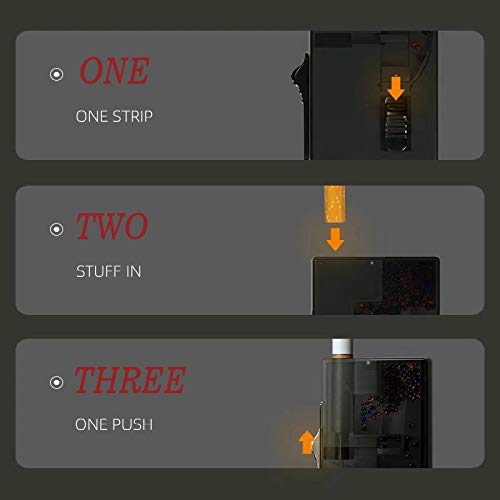black stuff in cigarette filter Cigarette Capsule Dispenser DIY Explosion Beads Cigarette Filter Autofill  Box Crushball Cigarette Filters Applicator Good for Regular 100's Slim Size  Cigarettes (Black) : Buy Online at Best Price in KSA