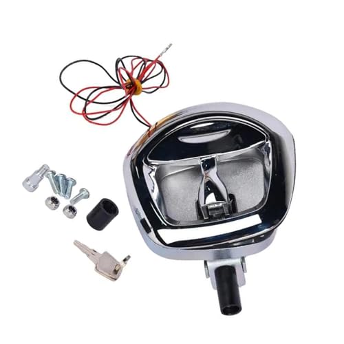 Power Operated Central Locking Handle Whale Tail Lock Recessed Folding T-Style Lock Off-Road Trailer Mechanical Door Lock 1Pcs