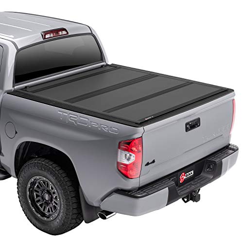 BAK BAKFlip MX4 Hard Folding Truck Bed Tonneau Cover | 448440 | Fits 2022 - 2023 Toyota Tundra 5' 7" Bed (66.7") , Black #1