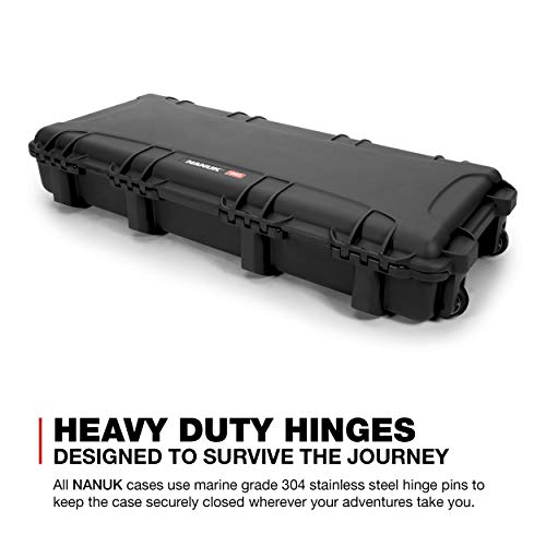Nanuk 985 Waterproof Hard Case With Wheels And Foam Insert - Black , 36" #TOP7