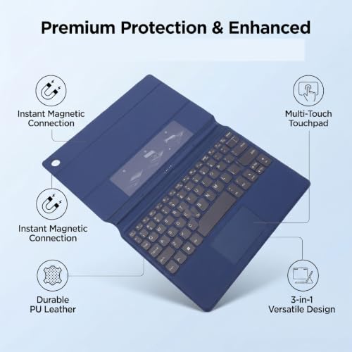 Teclado para IdeaPad Duet 3i Gen 8 Goshyda para trabajar en cafeterías con panel multitáctil 2