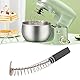 VGOL 4 Stück Kohlebürsten für Küchenmaschinen Kompatibel mit KENWOOD CHEF A901 Kompatibel mit KENWOOD Mixer BL900 BL901 BL902 5 X 7 X 19 Mm Kohlebürsten für Mixermotor Schwarz