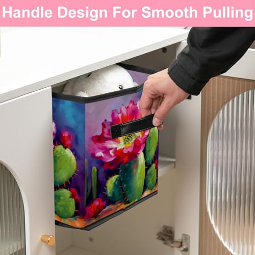 Boite de rangement cube pliable pour eliminer le desordre du placard